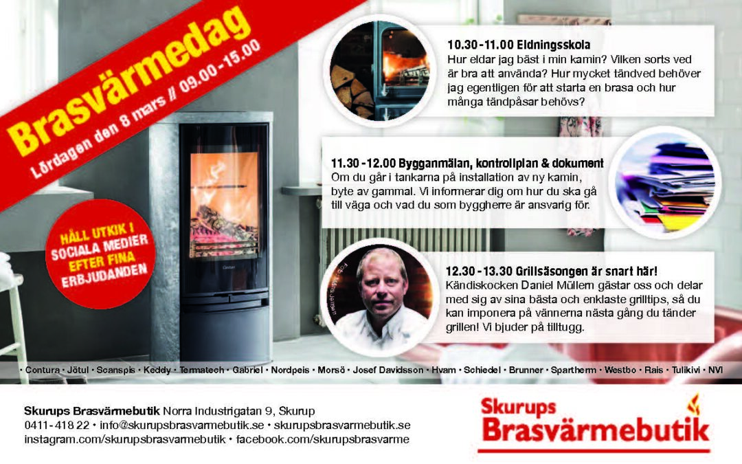 Brasvärmedag den 8 mars